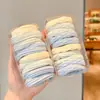 Cuerda para coleta alta banda de goma elástica y duradera para el cabello diadema para el cabello de mujer 2025 nueva diadema tocado primavera y verano