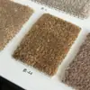 Em estoque carpete de nylon liso de cobertura total, peça de nylon tingida para prédios de escritórios, salões de exposições, hotéis, salas de transmissão ao vivo, retardante de chamas, cobertura total de grande área