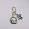 Llavero de Dibujos Animados Panda Bambú Lindo Pequeño Joyería Regalo para Niños y Niñas Temporada de Graduación Divertido Colgante para Bolso Colgante
