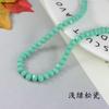 Cuentas Planas de Cristal 346mm DIY Accesorios para Joyería Hecha a Mano Material de Porcelana Jade Cuentas Sueltas de Colores Fabricante Venta al por Mayor Cuentas de Rueda