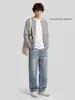 Ropa de hombre APO Suéter cárdigan de lujo transfronterizo para hombre, corte relajado, estilo "old money", tejido de punto holgado y versátil de manga larga