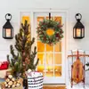 Guirnalda de Navidad de Fábrica Decoración de ratán navideño Decoración colgante interior europea y americana de venta caliente en Amazon Colgante de puerta pared corona lote