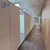 Muros divisorios prefabricados, mamparas de oficina, mamparas de madera, insonorizados, fáciles de instalar, paneles divisores para espacios de salas de exposición de fábrica