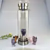 Copo de Anjo de Cristal Natural anel de anjo copo de água copo de energia