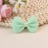Acessórios de tiara de flor plissada estilo coreano laço cor fresca roupas meias sapatos flor acessórios feitos à mão produtos semiacabados