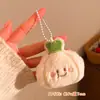 Muñeco de Peluche Llavero Comida Oden Seta Chica Chile Llavero de Peluche Versátil para Mochila Pequeño Regalo