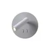 Lámpara de Pared Minimalista Italiana para Mesita de Noche Luz de Lujo Simple Protección Ocular Espectro Completo Pared de Fondo de Sofá con Interruptor Lámpara de Lectura