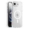 Capa Magnética Transparente Ip16E Cor de Gelo Magsafe para Celular 17E Cor de Gelo Alta Transparência Tampa Protetora de Metal para Chave Fornecimento