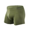 Pacote com 4 Atacado Transfronteiriço Europeu e Americano Cuecas Boxer de Cintura Média para Homens, Tamanho Grande, Levanta Bumbum, Shorts de Algodão de Alta Elasticidade para Homens