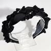 Diadema de pedrería de color sólido de ala ancha superventas transfronteriza, borde de oreja de madera, moda, diadema Joker, accesorios para el cabello que quitan la presión, venta al por mayor