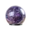 Fábrica de Origen Cristal Natural Bola Redonda Tapa de Botella de Perfume Piedra Cruda Botella Dispensadora de Tapa Jade Lujo Ligero Accesorios de Aromaterapia