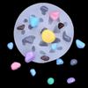 Tamaño y variedad de molde de silicona de piedra suave para modelar ganso, molde de guijarro, molde de gota para decoración de pasteles y chocolate para hornear DIY