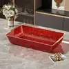 Nuevo Set de Bandeja de Preparación para Lavabo Refrigerado Plato para Pastel de Postre Fruta Congelada Sushi Sashimi Lavabo Transparente con Tapa
