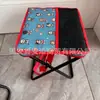 Banquinho Dobrável para Acampamento ao Ar Livre, Estojo Mini Lápis, Cadeira Dobrável Pequena, Banquinho Multiuso para Piquenique Pesca, Banquinho Pequeno para Fila