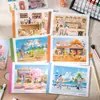 Libro de Pegatinas 'Día Hermoso' Serie Vacaciones Relajadas Material DIY para Diario y Decoración, 10 Hojas en 6 Diseños