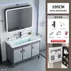 Gabinete de banheiro para varanda com pia integrada, conjunto de gabinete de banheiro de piso, lavatório de cerâmica