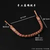 Alça de Rattan Trançado para Bule Transfronteiriça para Preparo de Chá, Acessório de Alça de Rattan Estilo Zen para Bule de Chá