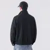 Chaqueta de trabajo retro americana con cuello mao para hombre, nuevo modelo de otoño 2026, abrigo Harrington casual holgado, moderno