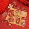 Rojo a ser no. 1 broche de título insignia de la suerte inspiradora pin de Kao Gong en tierra simple boda festivo corsage decorativo