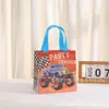 Camión Monstruo Transfronterizo Carreras Todoterreno Camión Monstruo Bolsa No Tejida Bolso de Mano Regalo Bolsa de Regalo
