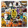 50 pcs Halloween Cross Border Cartoon Bagagem de Férias Laptop Car Scooter Geladeira Decoração Stickers