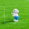 Micro-Paisagem Criativa Cachorro Surfista Boneco Jardinagem Paisagismo DIY Acessórios Decorativos Mini Carro Enfeites de Mesa