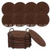 Utensílios de Mesa Algodão Escandinavo Corda Trançada Jogo Americano Tapete para Caçarola Mesa de Jantar da Cozinha Tapete Isolante Espessado Coaster Trançado de Fio de Algodão Redondo