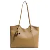 Bolsa Tote de Alta Gama para Mujer, Bolsa de Gran Capacidad, Bolso de Hombro Versátil de Moda Retro Nuevo Hengeng, Bolso de Mano para Viajar