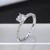 Desejo explosões de eBay transfronteiriças anel de noivado casamento zircônia simples europeu americano r527