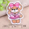 Patches Bordados de Desenho Animado Fofos para Venda por Atacado para Bolsas, Sapatos, Meias e Reparo de Roupas, Patches Bordados de Urso