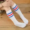 Calcetines para Niños Primavera y Otoño Calcetines Deportivos para Estudiantes de Primaria Hasta la Rodilla Calcetines para Niños y Niñas Calcetines de Rendimiento para Fútbol