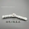 Fivela de Botão de Nó de Cobra com Contas Feita à Mão Estilo Chinês Botões de Cheongsam Acessórios de Roupa Étnica da Dinastia Han Botões Decorativos Fabricante