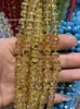 8mm Rodada Cristal Contas Soltas Passante Fio Facetada 6/10 Fina Terra Rara Fabricante Atacado Joias Artesanais DIY