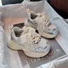 Novedades Primavera 2025 Zapatos para Niños Estilo Coreano Tenis con Encaje de Perlas y Moño para Niñas Moda para Niñas Zapatos Tipo Papá
