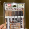 2 Piezas/Set Compra Mínima Bolígrafo Retocador para Reparación de Pisos de 12 Colores, Bolígrafo Restaurador de Color para Muebles y Puertas de Madera, Sacapuntas