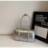 Bolso de Almohada para Axila de Diseño de Nicho para Mujer 2025 Nuevo de Primavera Bolso Boston Retro Bolso de Hombro Portátil para Viajes