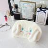 Touca de Secagem de Cabelo Espessa Absorvente de Água Desenho Animado para Mulheres Touca de Banho de Secagem Rápida Turbante de Veludo Coral Toalha de Secagem de Cabelo