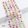 Pegatinas de diamantes de cristal acrílico hechas a mano DIY para coche, pegatinas de diamantes de colores, pegatinas decorativas para álbum de fotos DIY, 4 opcionales