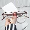 1358 gafas de montura negra sin artefacto de maquillaje gafas para miopía femeninas estilo coreano con montura ocular de potencia ajustable gafas anti luz azul
