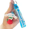 Llavero de dibujos animados transfronterizo serie Sanrio muñeca Kulomi melody colgante para mochila teléfono móvil fabricantes venta al por mayor