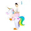 Disfraz Inflable de Unicornio Transfronterizo para Adultos, Monta de Fiesta, Actividades de Parque de Diversiones, Desfile, Disfraz para Foto