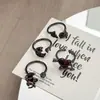 Anillo de Luna Corazón Estilo Gótico Oscuro Circonita Mariposa Punk Nicho Versátil Elegante Retro Anillo Apilable para Mujeres