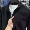 Jaqueta de Lã Moda Masculina Outono/Inverno 2026, Casaco de Lã Polar Masculino Outono/Inverno, Camada Interna Masculina para Jaquetas