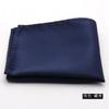 Venta de fábrica en stock Moda accesorios para traje de hombre pañuelo cuadrado bufanda 1200 agujas poliéster seda vestido bolsillo toalla