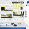 Prateleira de Ferramentas de Armazenamento de Ferramentas de Hardware Montada na Parede Transfronteiriça Prateleira de Armazenamento Prateleira de Ferramentas de Ferro para Armazenamento de Chaves de Fenda de Carga Pesada Flutuante