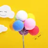 Decoración de Pastel Estilo Ins Bandera Coreana Enchufe Dibujos Animados Oso Lindo Hp Corazón Feliz Cumpleaños Topper Accesorios