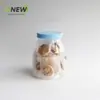 Lata de Plástico con Forma Especial de 1270 ml, Lata Sellada de PET de Alta Transparencia de Grado Alimenticio, Lata de Empaque Espiral para Té de Flor de Nuez