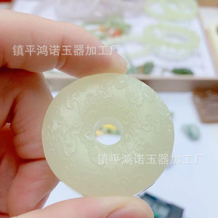 阿富汗玉平安扣吊坠