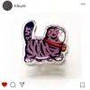 Desenho Animado Super Fofo Gato Clip Acrílico Pp Dupla Face Gatinho Clip para Caderno Porta-Documentos Clip de Armazenamento para Provas