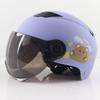 Casco Transfronterizo Coche Eléctrico Femenino Harley Espacio Batería Coche M Pintura de Dibujos Animados Verano Adulto Seguridad Medio Casco